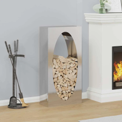 vidaXL malkas statīvs, 50x23x100 cm, nerūsējošs tērauds