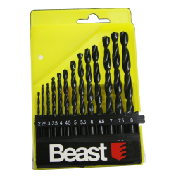 Urbju komplekts metalam HSS-R 2-8mm 13gb