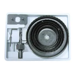 Kroņurbju kompl. kastē 64-76-89-102-127mm