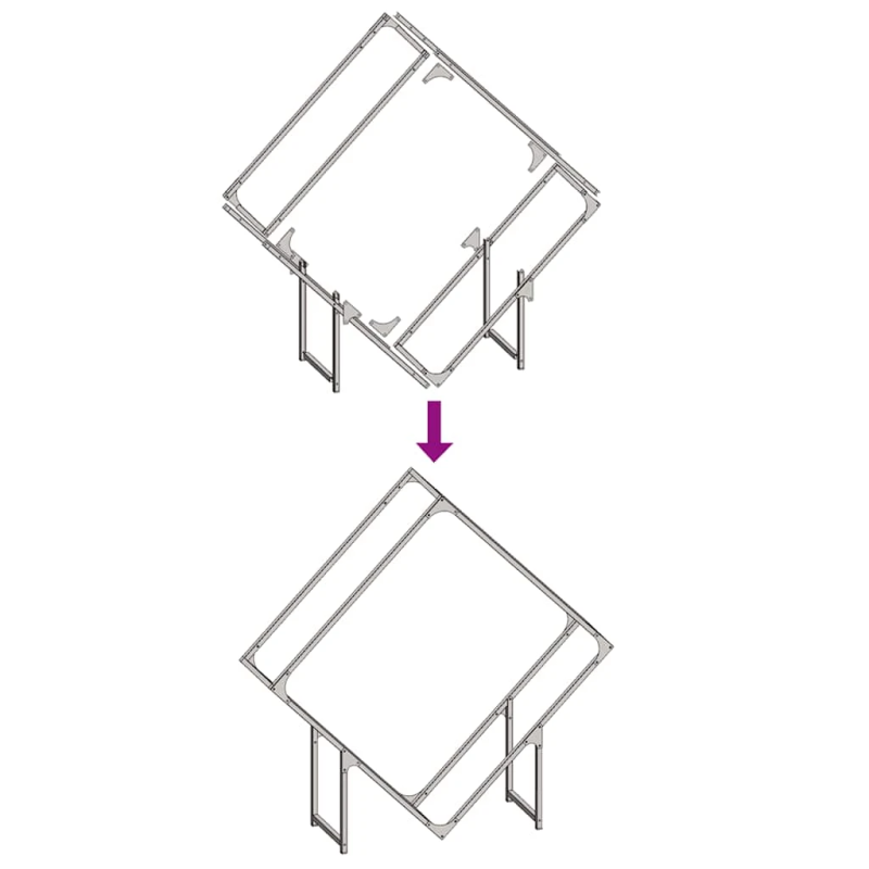vidaXL Malkas plaukts Balts 100x25x100 cm Auksti velmēts tērauds