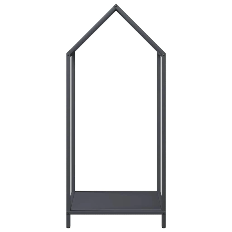 vidaXL malkas plaukts antracīts 40x25x90 cm auksti velmēts tērauds