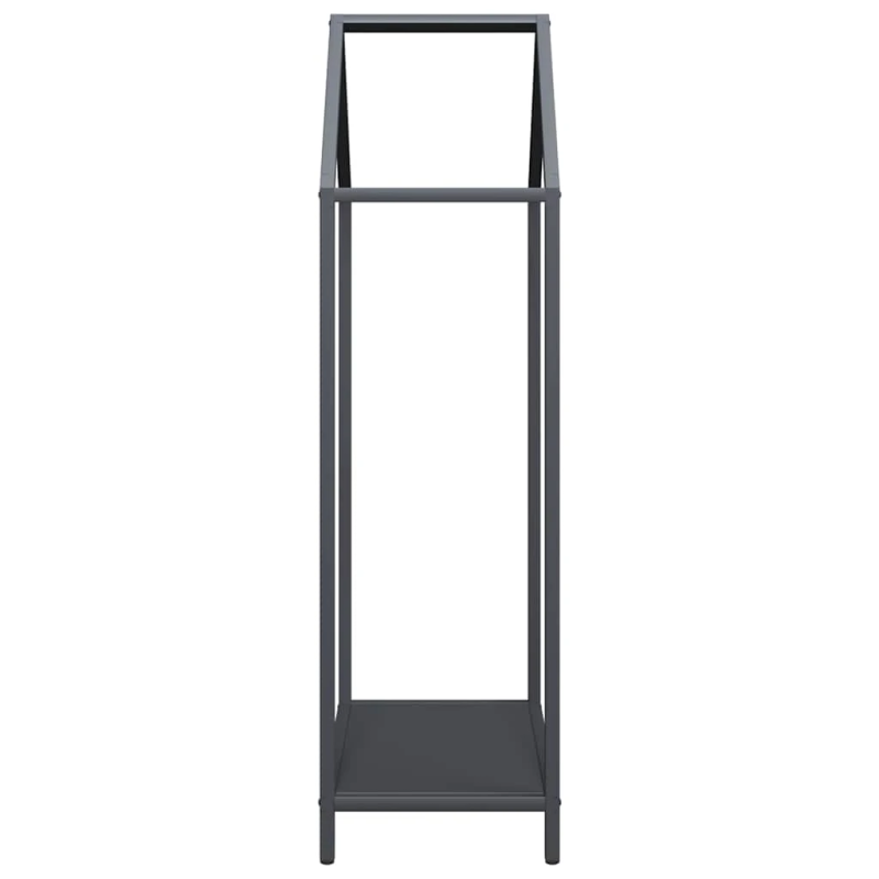 vidaXL malkas plaukts antracīts 40x25x90 cm auksti velmēts tērauds