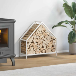 vidaXL Malkas plaukts Balts 60x25x60 cm Auksti velmēts tērauds