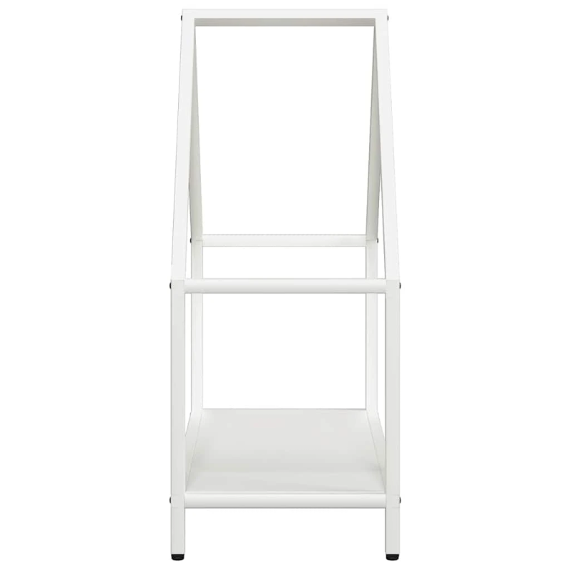 vidaXL Malkas plaukts Balts 60x25x60 cm Auksti velmēts tērauds