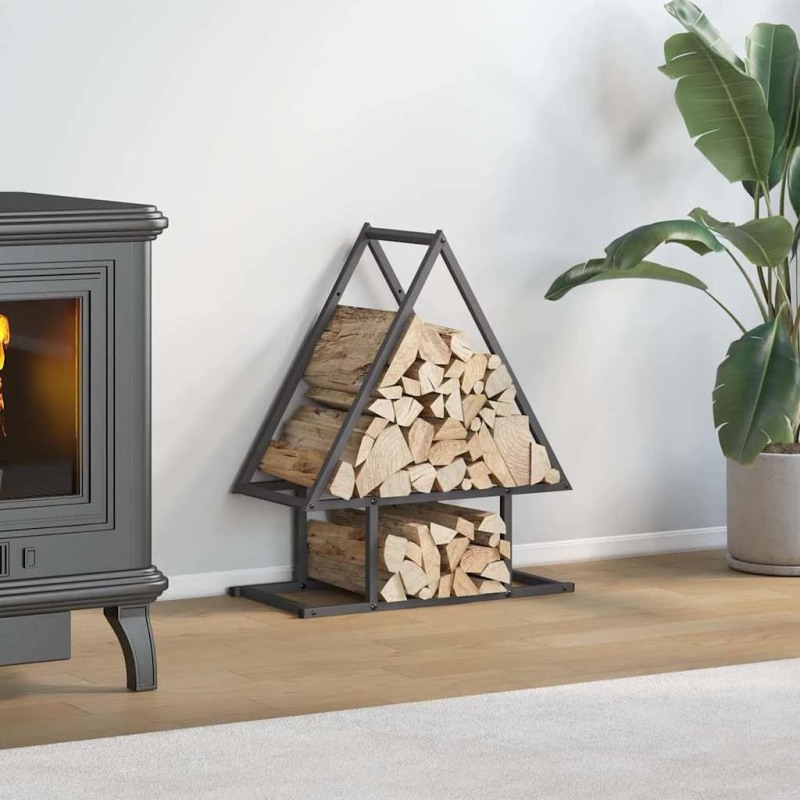 vidaXL Malkas plaukts, melns, 50x25x60 cm, auksti velmēts tērauds