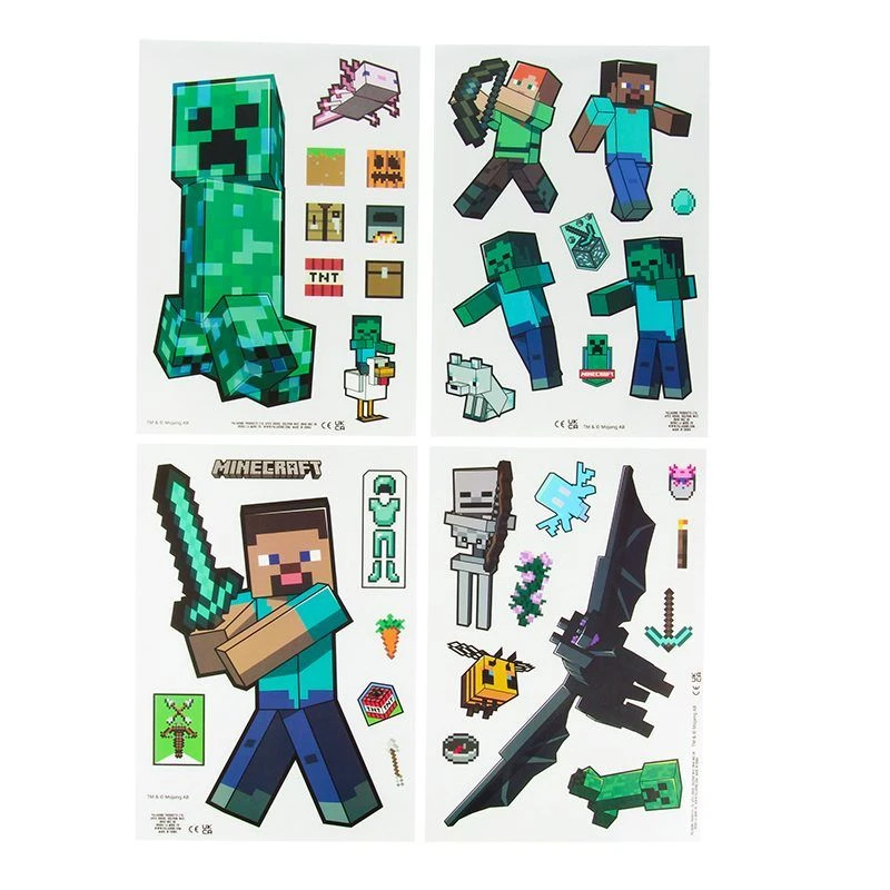 Paladone Minecraft Window Cling Decals