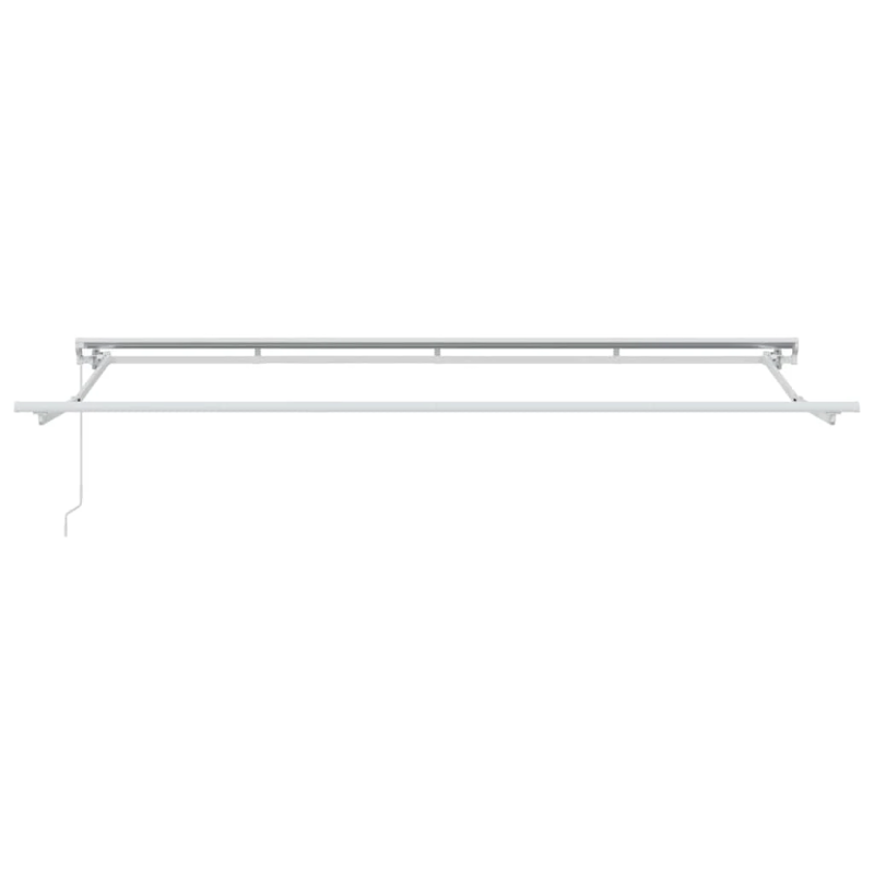 vidaXL Izvelkams jumtiņš Dzeltena un pelēka 400 x 200 cm