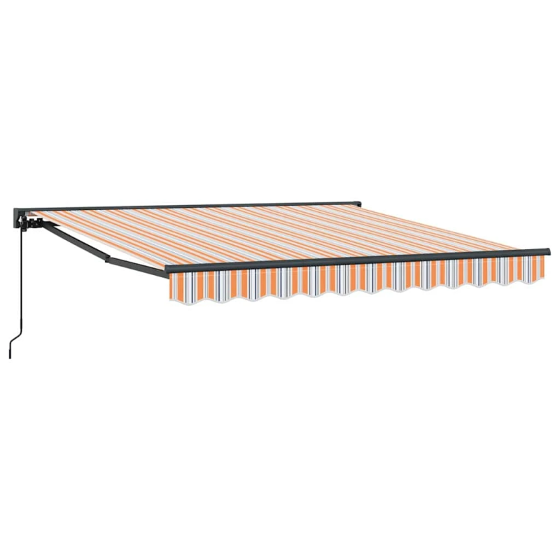 vidaXL Izvelkams jumtiņš Zila un oranža 300 x 250 cm