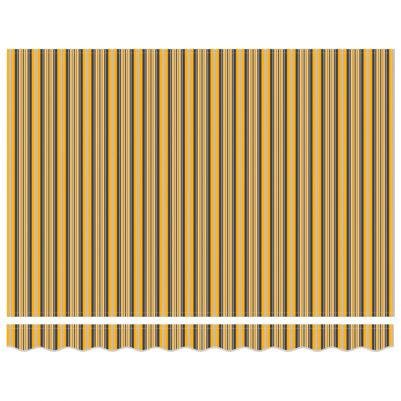 vidaXL Pavėsinė Įvairiaspalvis 300 x 250 x 165 cm Poliesteris