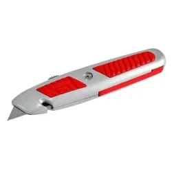 Knife with trapezoidal blade 62mm with 5 blades