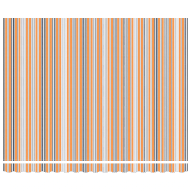 vidaXL Pārsega audums ar Daudzkrāsains 400 × 300 cm Poliesters