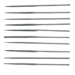 Набор напильников Proline 32010, полукруглая, 140 мм, металл, 10 шт.