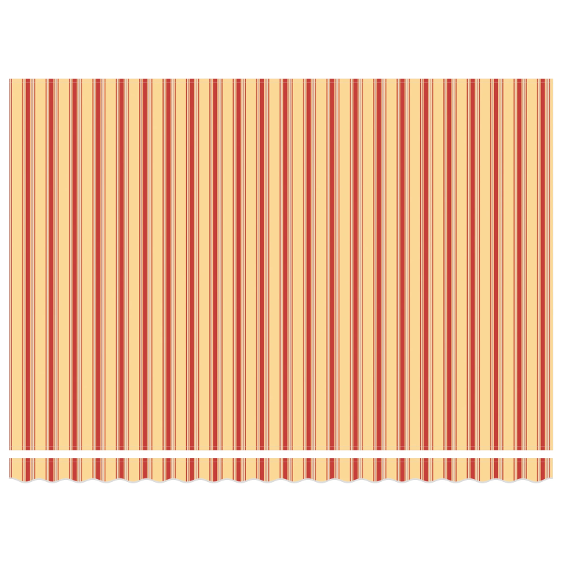 vidaXL Izvelkams jumtiņš ar dzeltena un oranža 450 ×300 cm audums