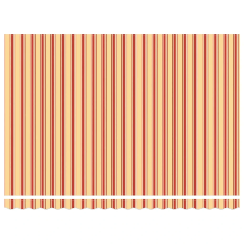 vidaXL Izvelkams jumtiņš Daudzkrāsains 450 × 300 cm