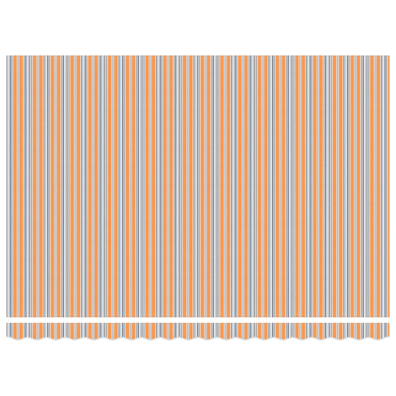 vidaXL Pārsega audums ar Daudzkrāsains 450 × 300 cm Poliesters