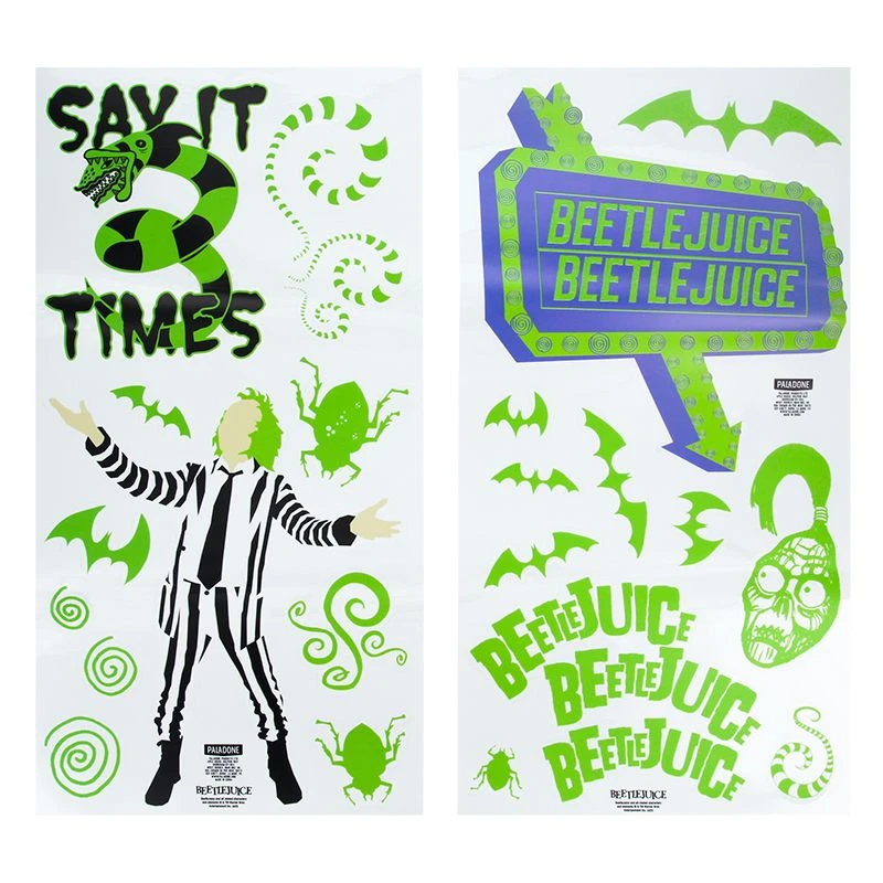 Paladone Beetlejuice Wall Decals