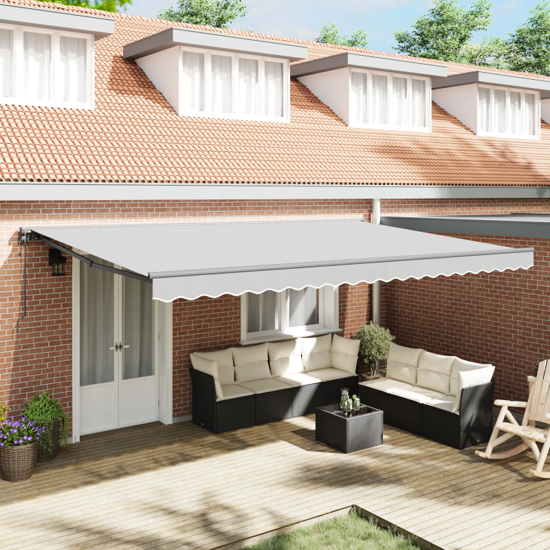 vidaXL Pārklājuma struktūra Antracīts 4,5 × 3 m Pulverkrāsots tērauds