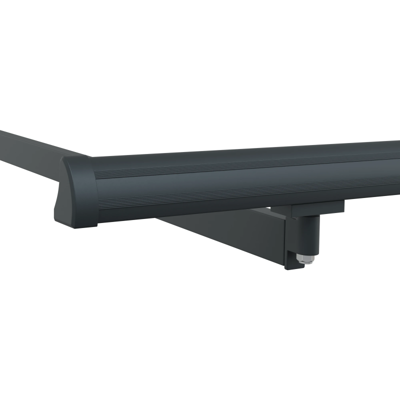 vidaXL Pārklājuma struktūra Antracīts 3 x 2 m Metāla