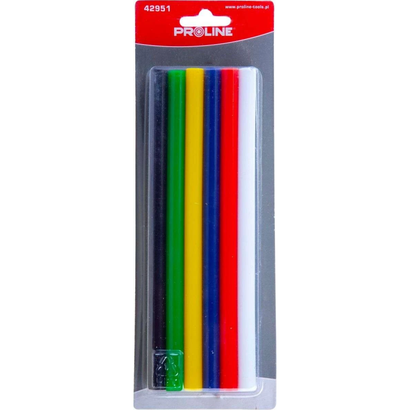 Brusiņi līmes 11x200mm krāsaini 12gb Proline