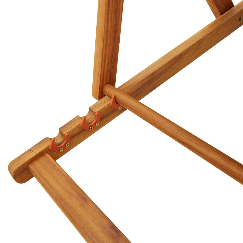 vidaXL Pludmales krēsls ar spilvenu 2 pcs Brūna 61.5 x 123 x 82cm