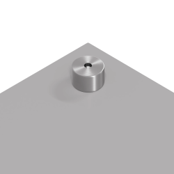 vidaXL Virtuves aizsargpanelis Gaiši pelēka 120 x 40 x 0,6 cm