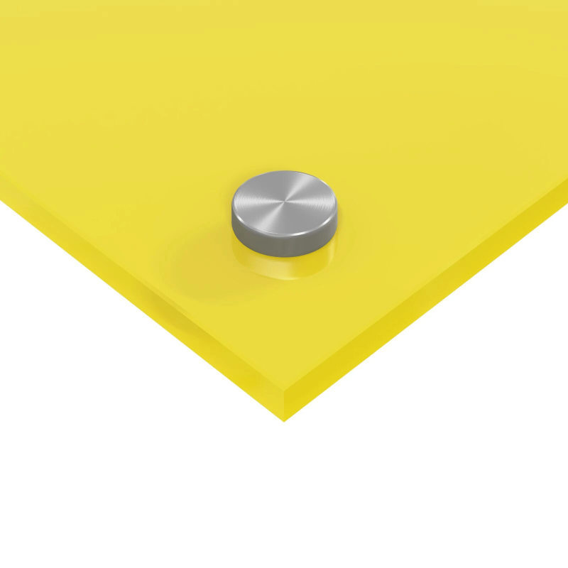 vidaXL Virtuves aizsargpanelis Dzeltena 120 x 50 x 0,6 cm