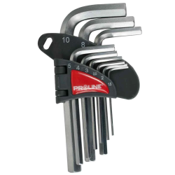 Seškanšu atslēgu komplekts Proline 9gb 1.5-10mm