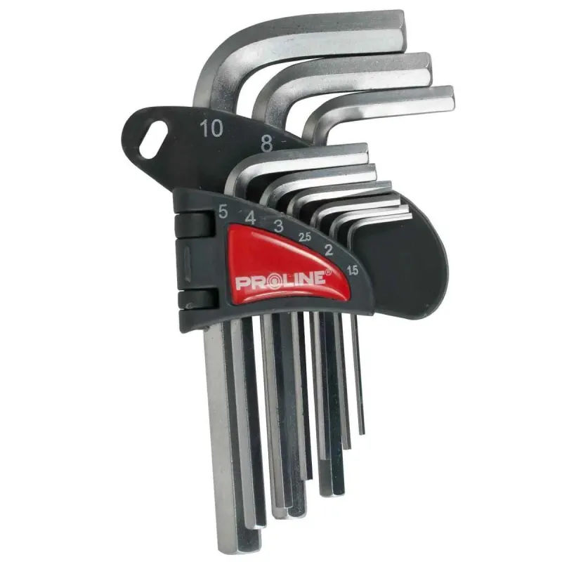 Seškanšu atslēgu komplekts Proline 9gb 1.5-10mm