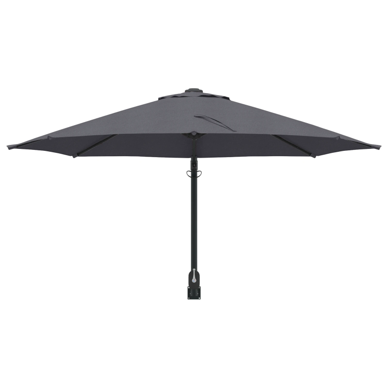 vidaXL Dārza parasols Antracīts 248 x 248 x 148 cm