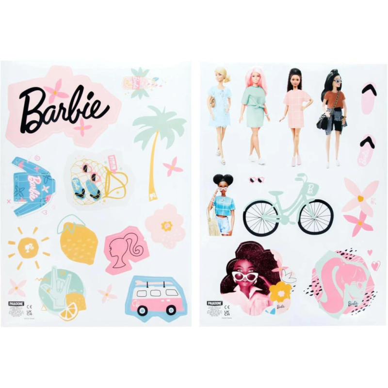 Paladone Barbie Personalisation Wall Decals