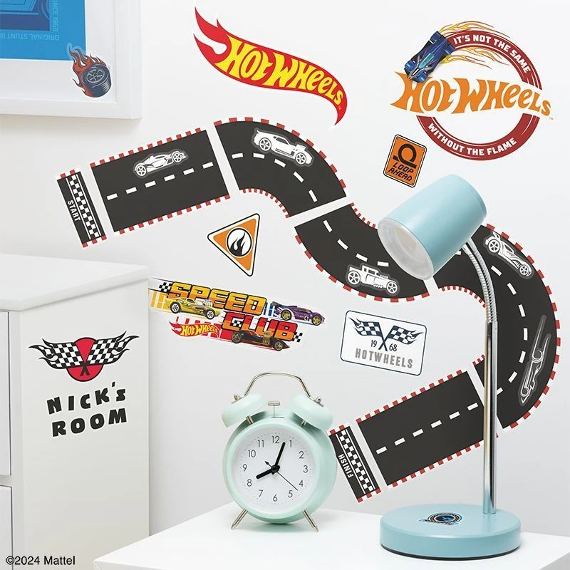 Paladone Hot Wheels Personalisation Wall Decals