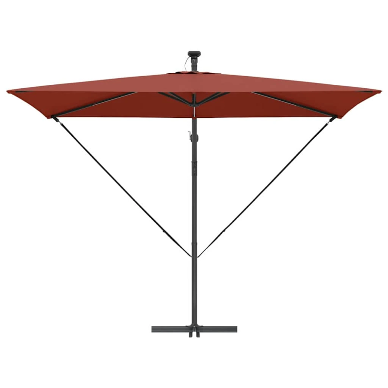 vidaXL Saulessargs Sarkanbrūns 294 x 200 x 270 cm