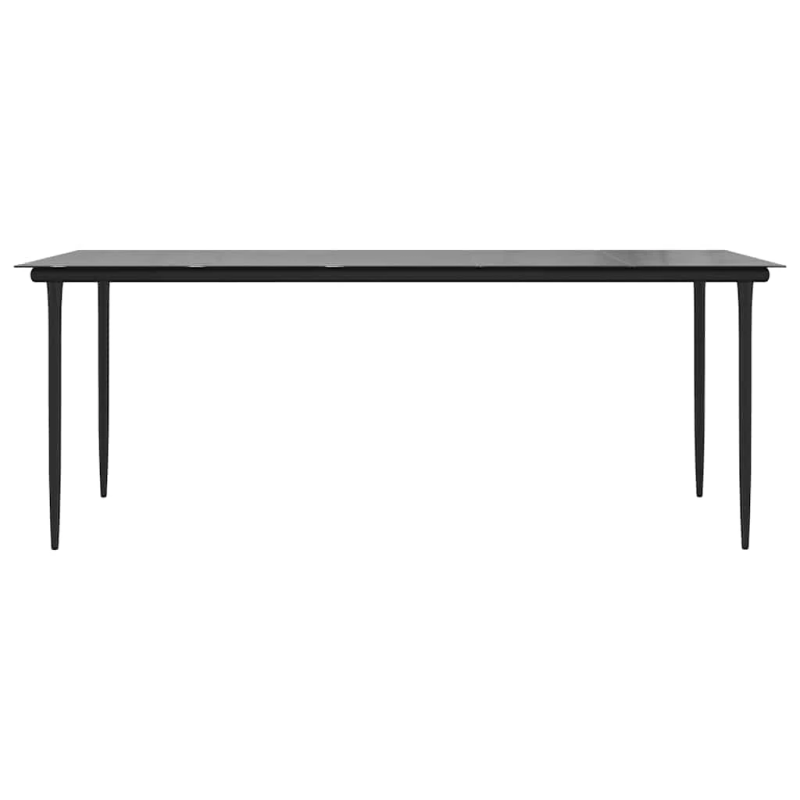 vidaXL 7-daļīgs dārza mēbeļu komplekts, matrači, brūna PE rotangpalma