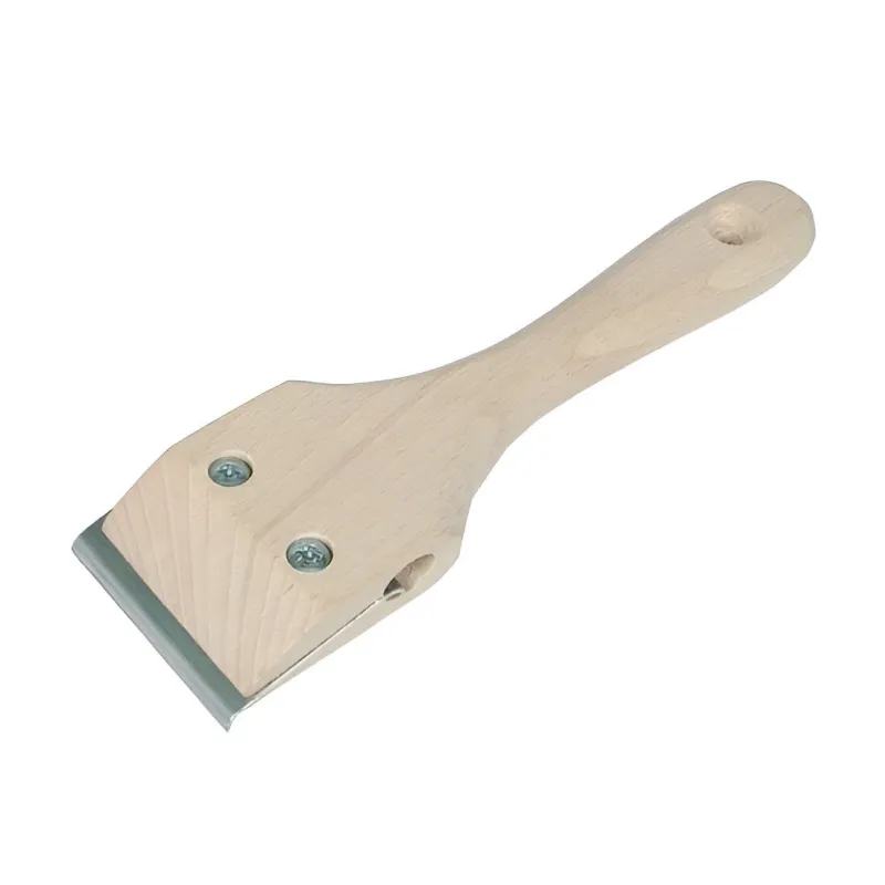 Skrāpis 60mm ar koka kātu