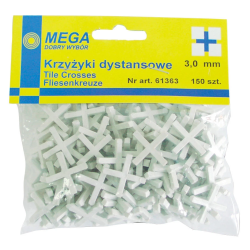 Krustiņi flīzēm 3mm 150gb