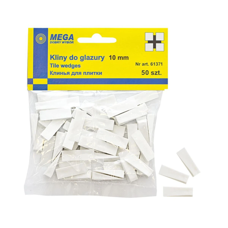 Ķīļi flīzēm 10x7x26 100gb