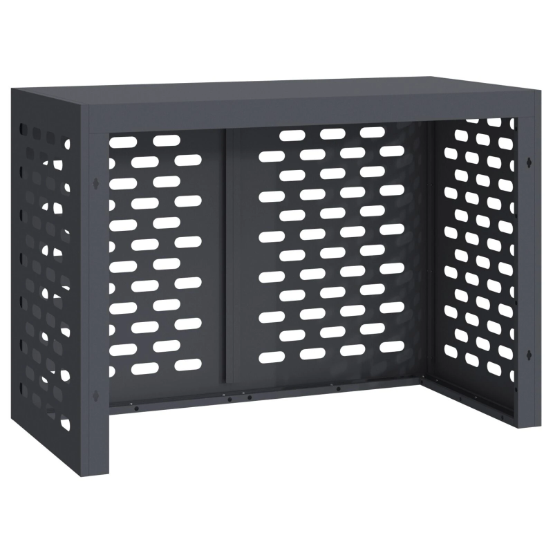 vidaXL Gaisa kondicioniera pārsegs Antracīts 100 x 50 x 70 cm Tērauds