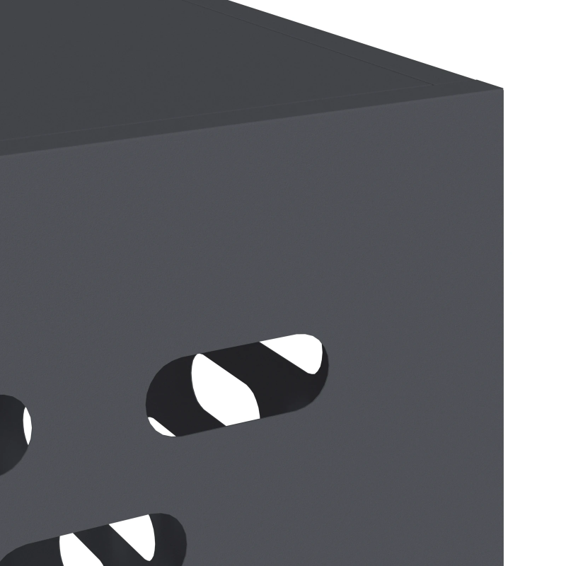 vidaXL Gaisa kondicioniera pārsegs Antracīts 100 x 50 x 70 cm Tērauds