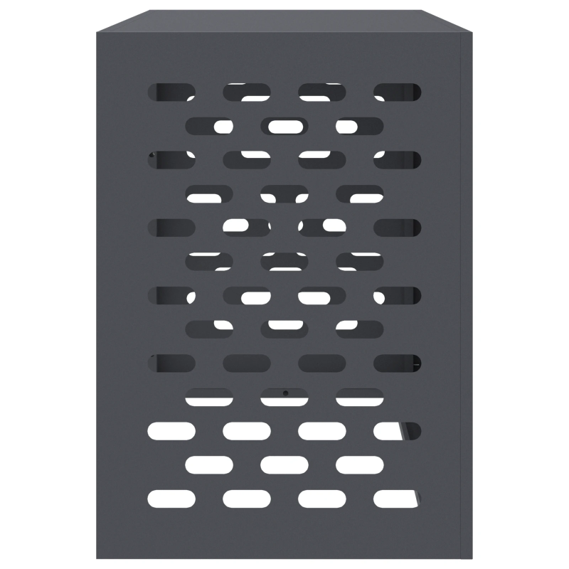 vidaXL Gaisa kondicioniera pārsegs Antracīts 100 x 50 x 70 cm Tērauds