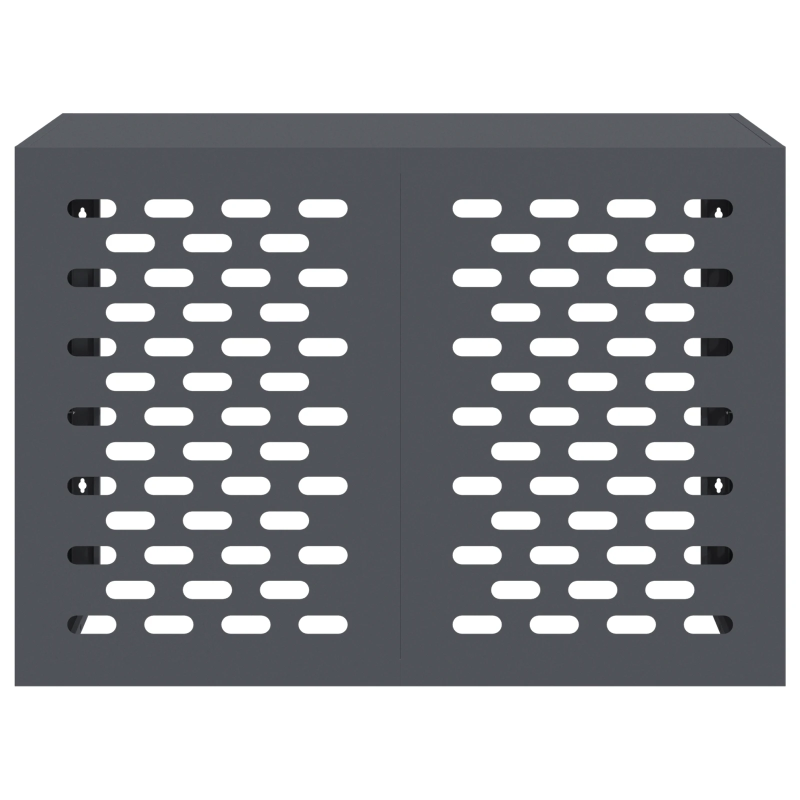 vidaXL Gaisa kondicioniera pārsegs Antracīts 100 x 50 x 70 cm Tērauds