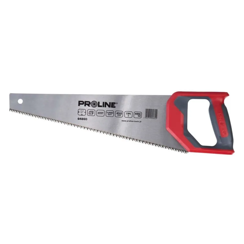 Rokas zāģis Proline 450mm, 7z-c., 3 malu asin. Turbocut