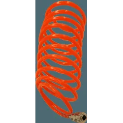 Šļutene 8mm spirālveida saspiestam gaisam 10m