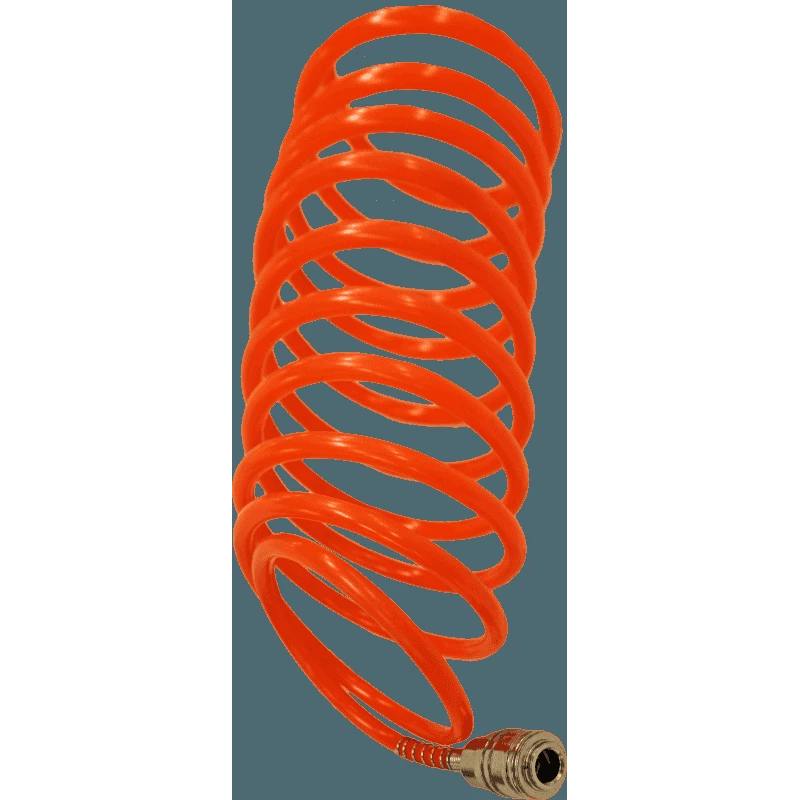 Šļutene 8mm spirālveida saspiestam gaisam 15m