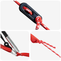 vidaXL Ģimenes telts ar jumtu Zila un pelēka 460 x 430 x 214 cm