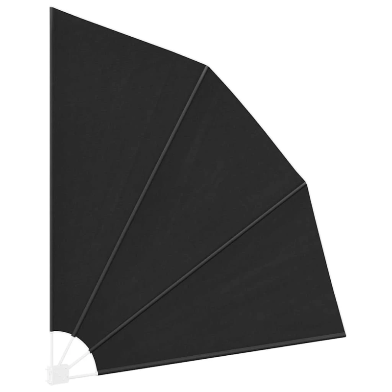 vidaXL Balkona privātuma ekrāns Antracīts 210 x 210 cm Poliesters