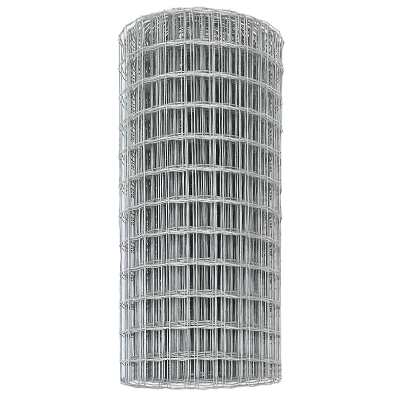 vidaXL Eiropas žogs 0,8 x 25 m PVC pārklāts dzelzs