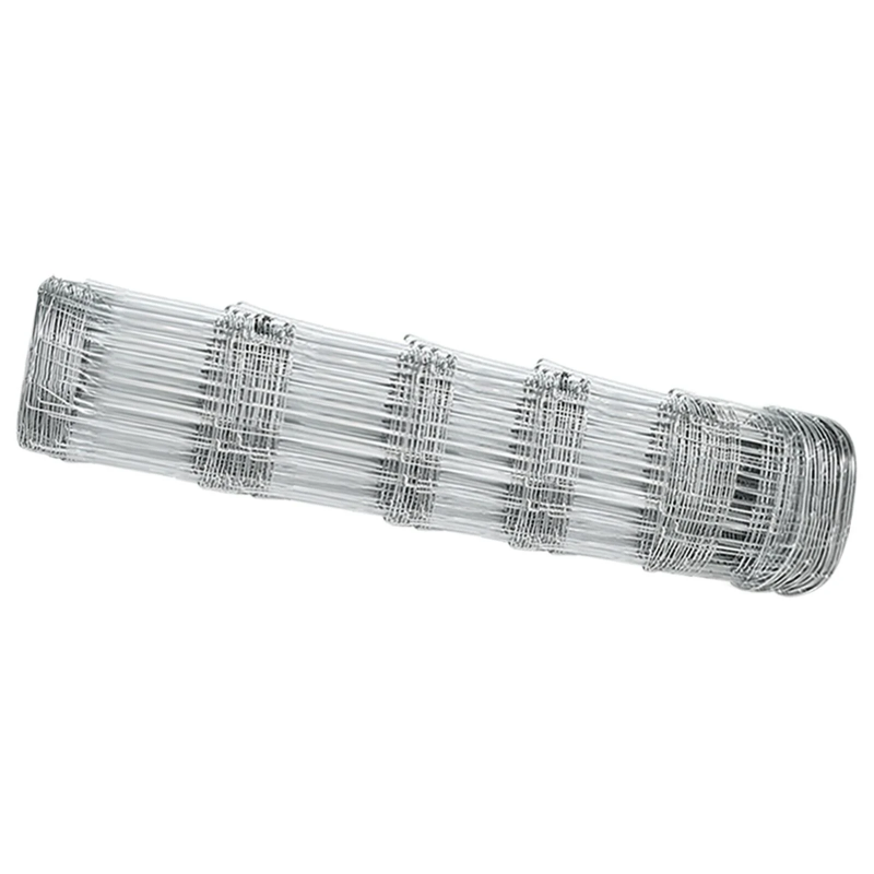 vidaXL Lauku žogs Sudraba 50 x 0,8 m Cinkots tērauds