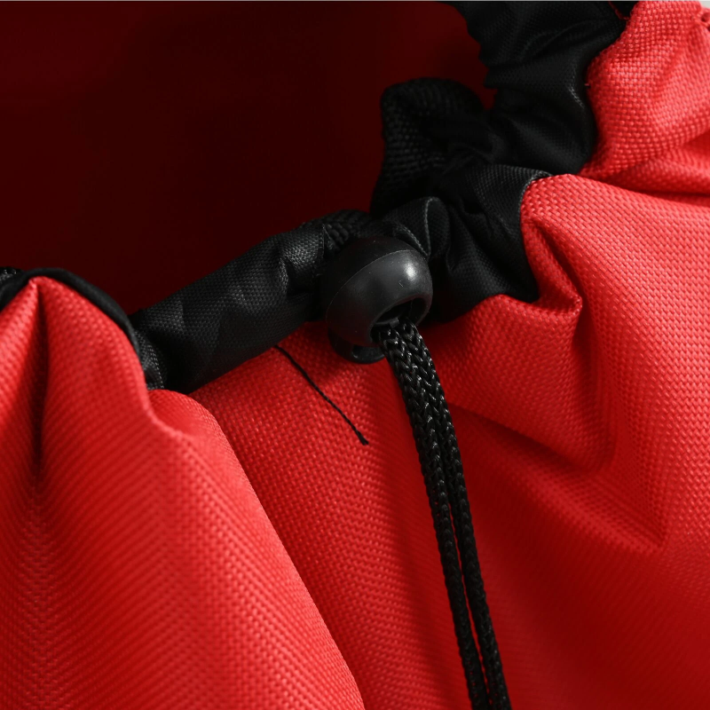 vidaXL Iepirkumu ratiņi Sarkana 35 x 28 x 92 cm Oksfordas audums