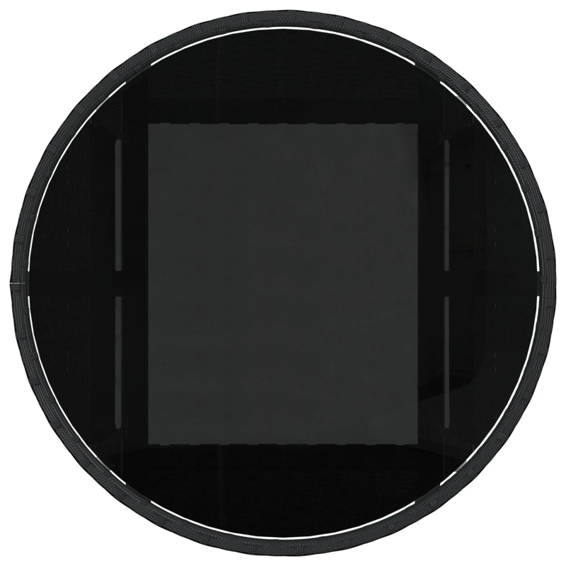 vidaXL Dārza ēdamgalds 3 pcs Bēša Poliūtu rotangpalma