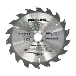 Zāģripa D160x20-16mm 18zobi Proline